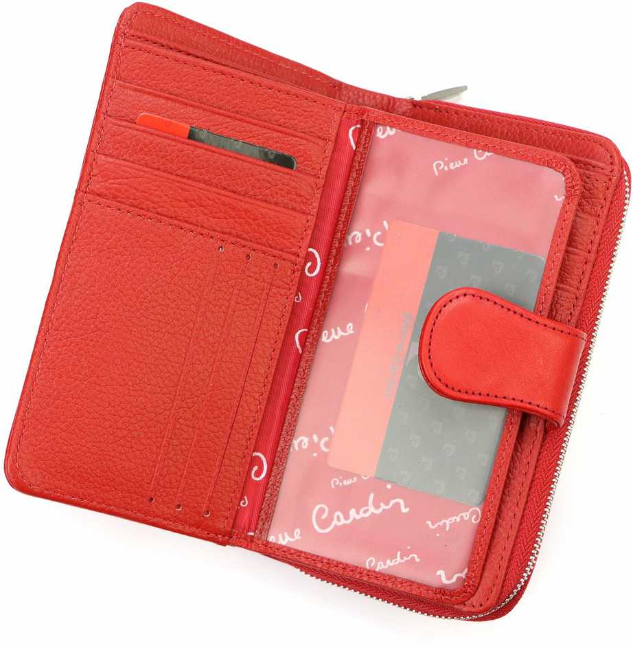 Piniginė Pierre Cardin 06 ITALY 116, raudona