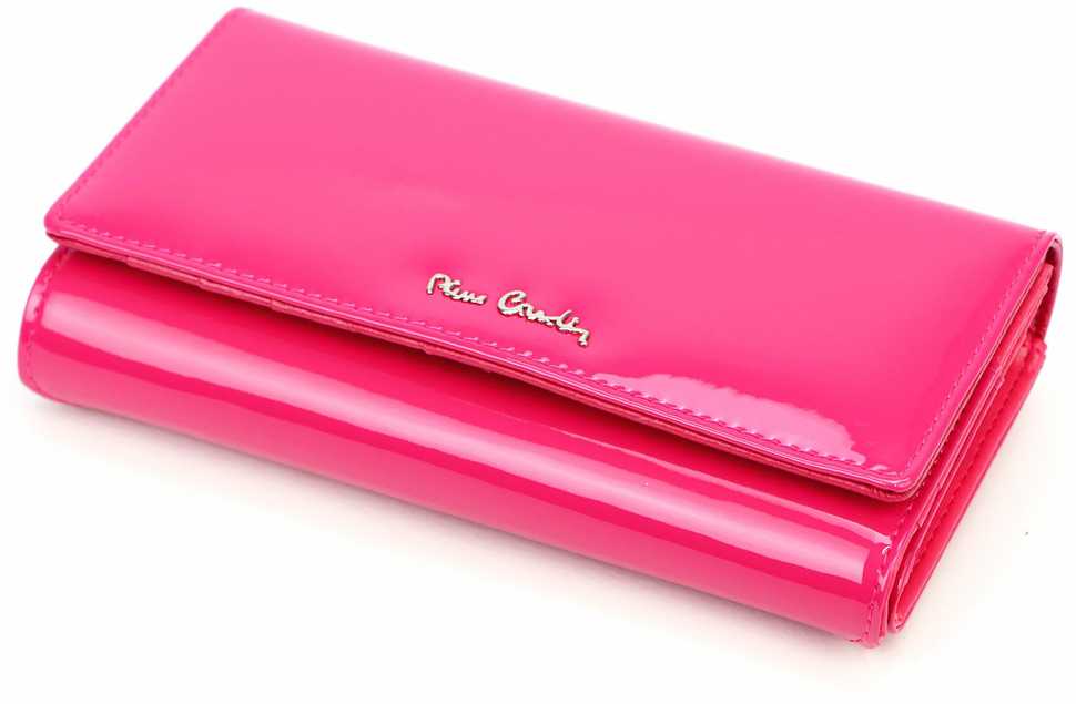 Piniginė Pierre Cardin 07 SHINY 102, fuksija
