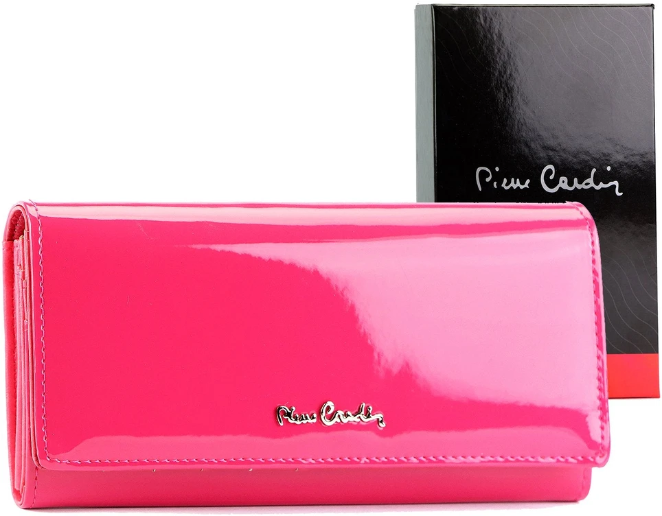 Piniginė Pierre Cardin 07 SHINY 102, fuksija