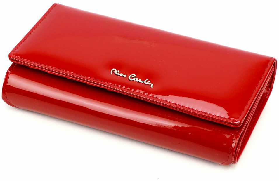 Piniginė Pierre Cardin 07 SHINY 102, raudona