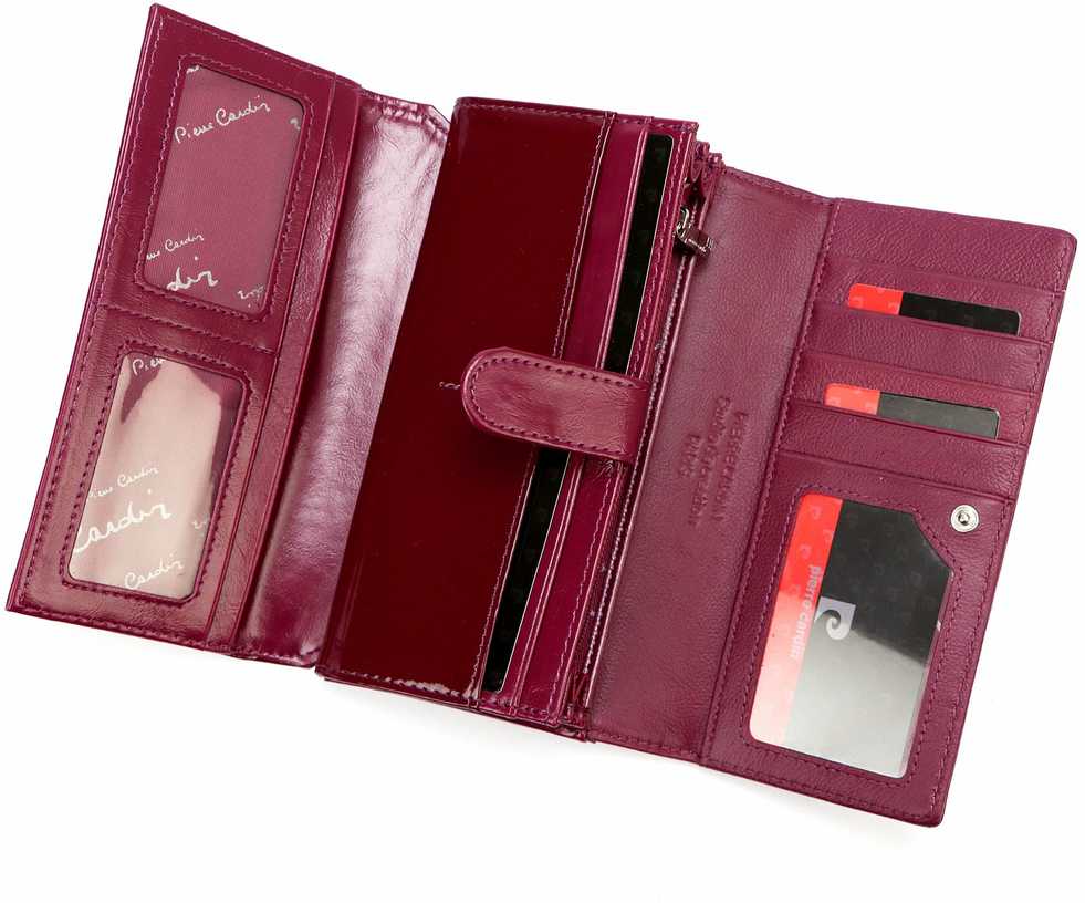 Piniginė Pierre Cardin 07 SHINY 102, violetinė