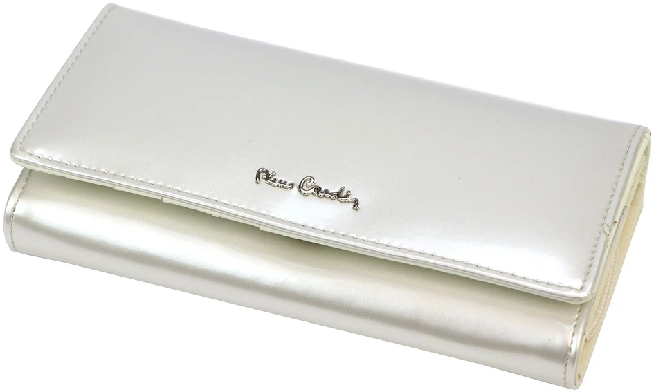 Piniginė Pierre Cardin 07 SHINY 106, smėlio spalvos