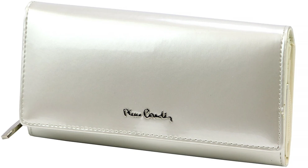 Piniginė Pierre Cardin 07 SHINY 106, smėlio spalvos