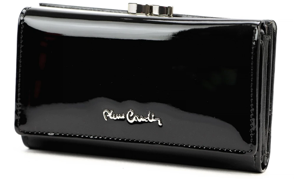 Piniginė Pierre Cardin 07 SHINY 108, juoda