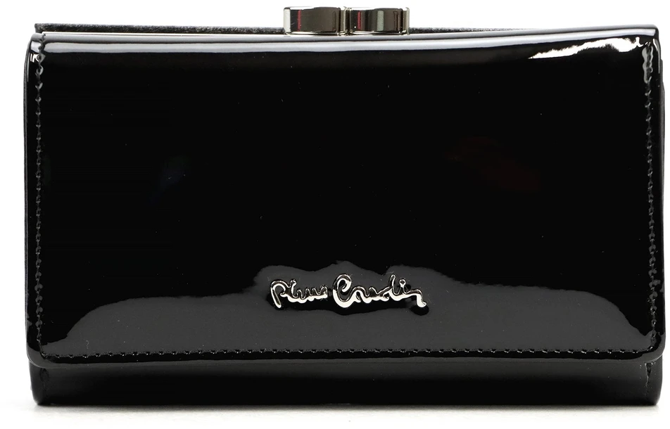 Piniginė Pierre Cardin 07 SHINY 108, juoda
