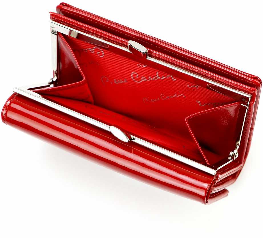 Piniginė Pierre Cardin 07 SHINY 108, raudona