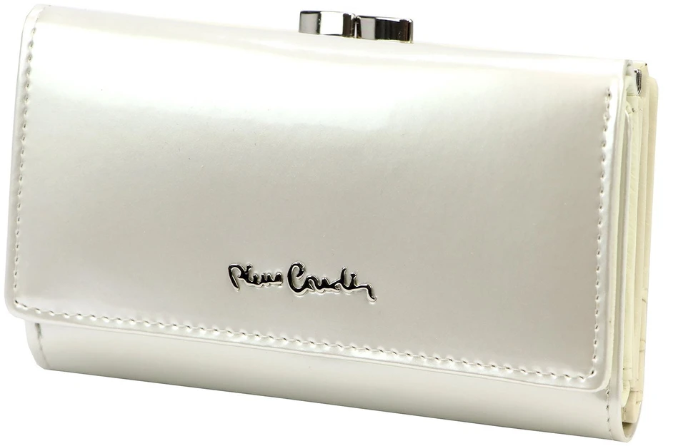 Piniginė Pierre Cardin 07 SHINY 108, smėlio spalvos