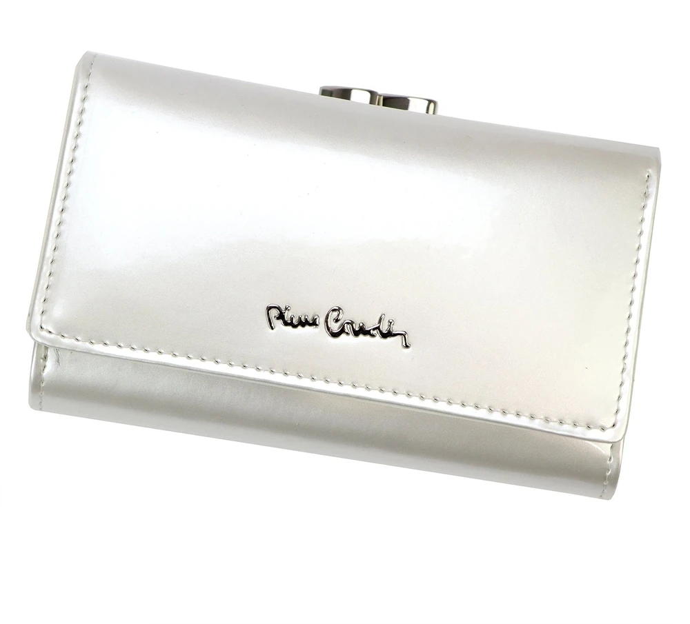 Piniginė Pierre Cardin 07 SHINY 108, smėlio spalvos