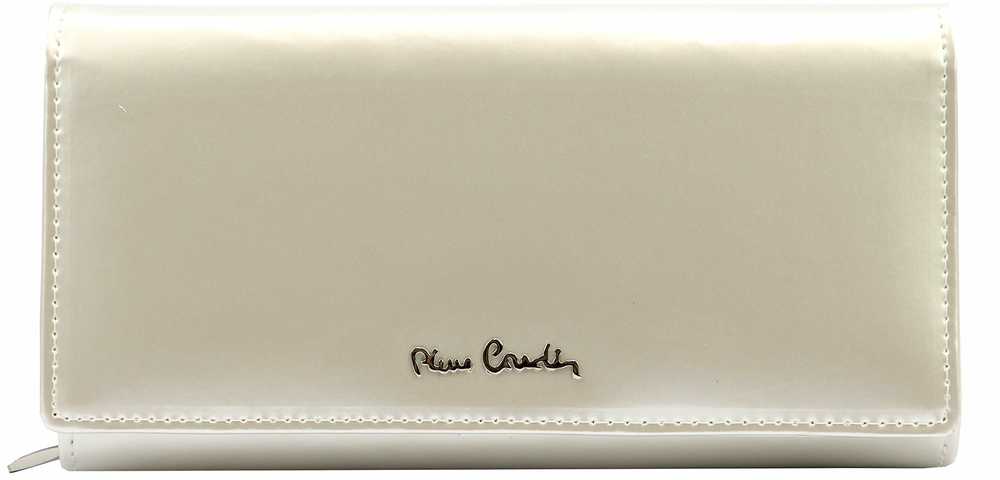 Piniginė Pierre Cardin 07 SHINY 121, smėlio spalvos