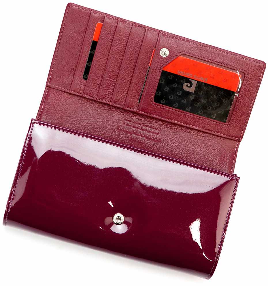 Piniginė Pierre Cardin 07 SHINY 121, violetinė