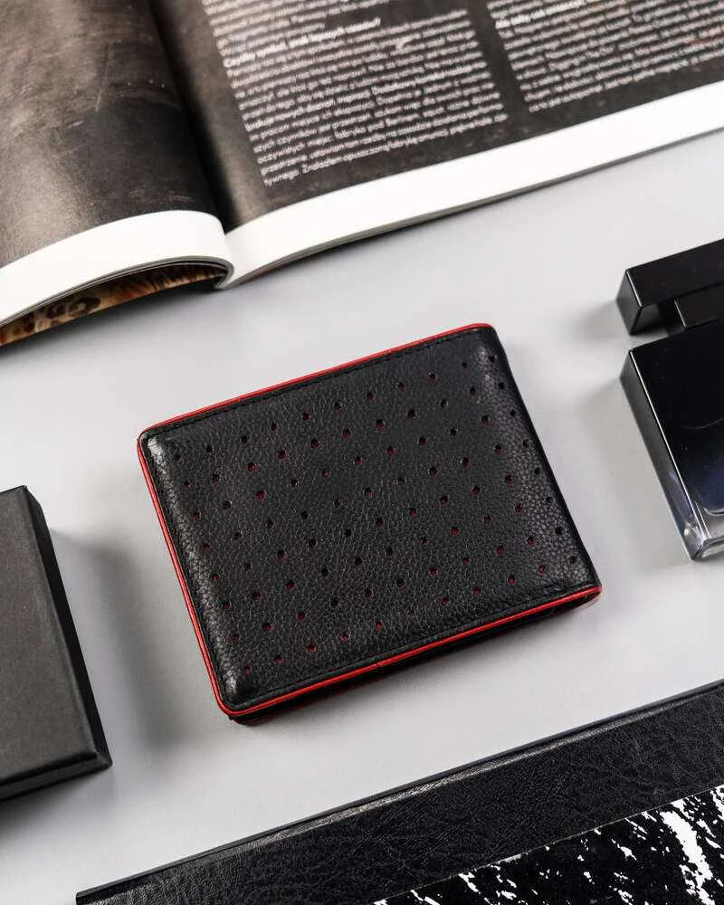 Piniginė vyrams Peterson H2 juoda