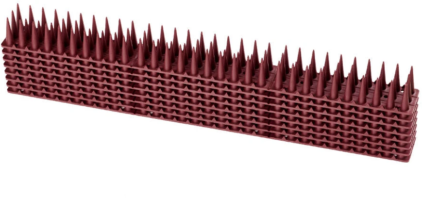 Ikonka Tankus plastikinis spyglių rinkinys, rudas, 43 cm