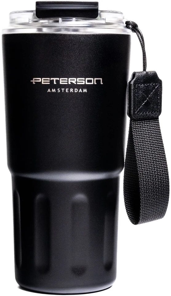 Puodelis Peterson, juoda B655