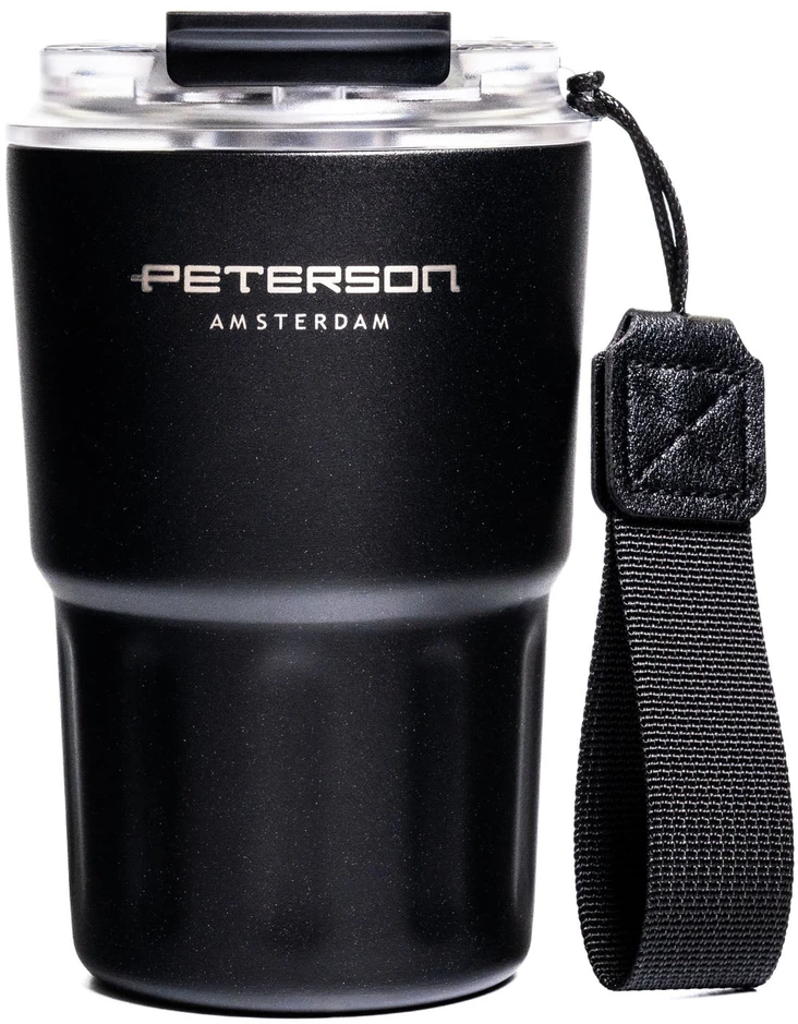 Puodelis Peterson, juodas B676