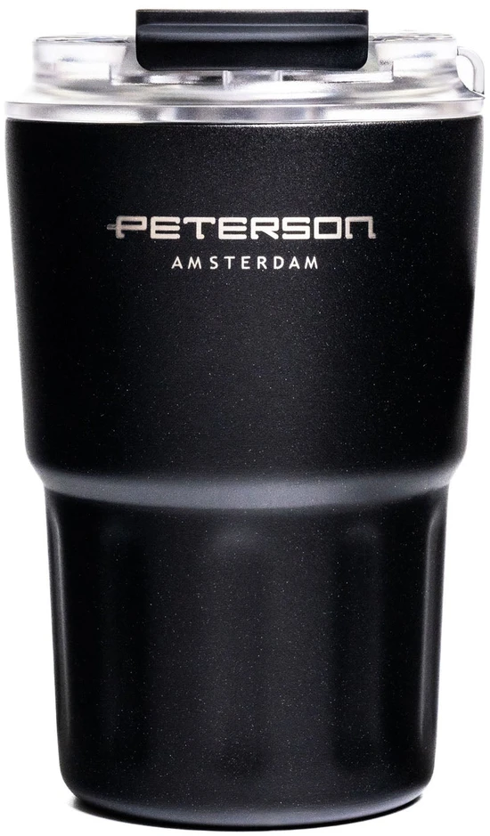 Puodelis Peterson, juodas B676