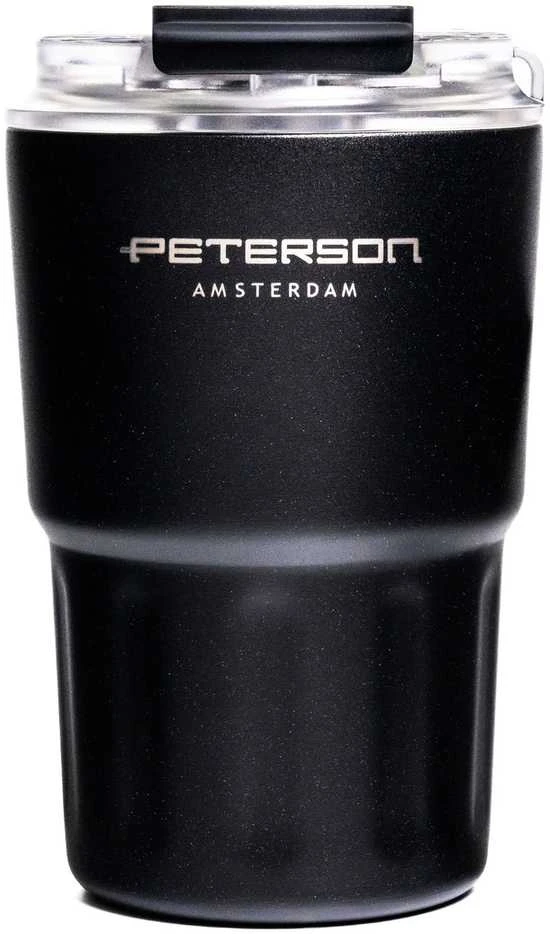 Puodelis Peterson, juodas B676