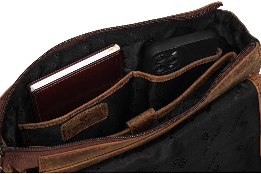 Rankinė vyrams Peterson, ruda R308