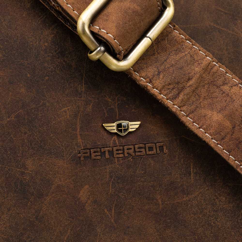 Rankinė vyrams Peterson, ruda R338