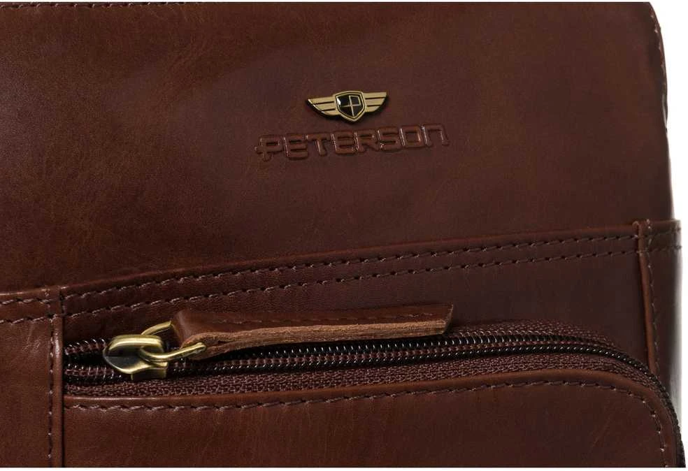 Rankinė vyrams Peterson, ruda R524