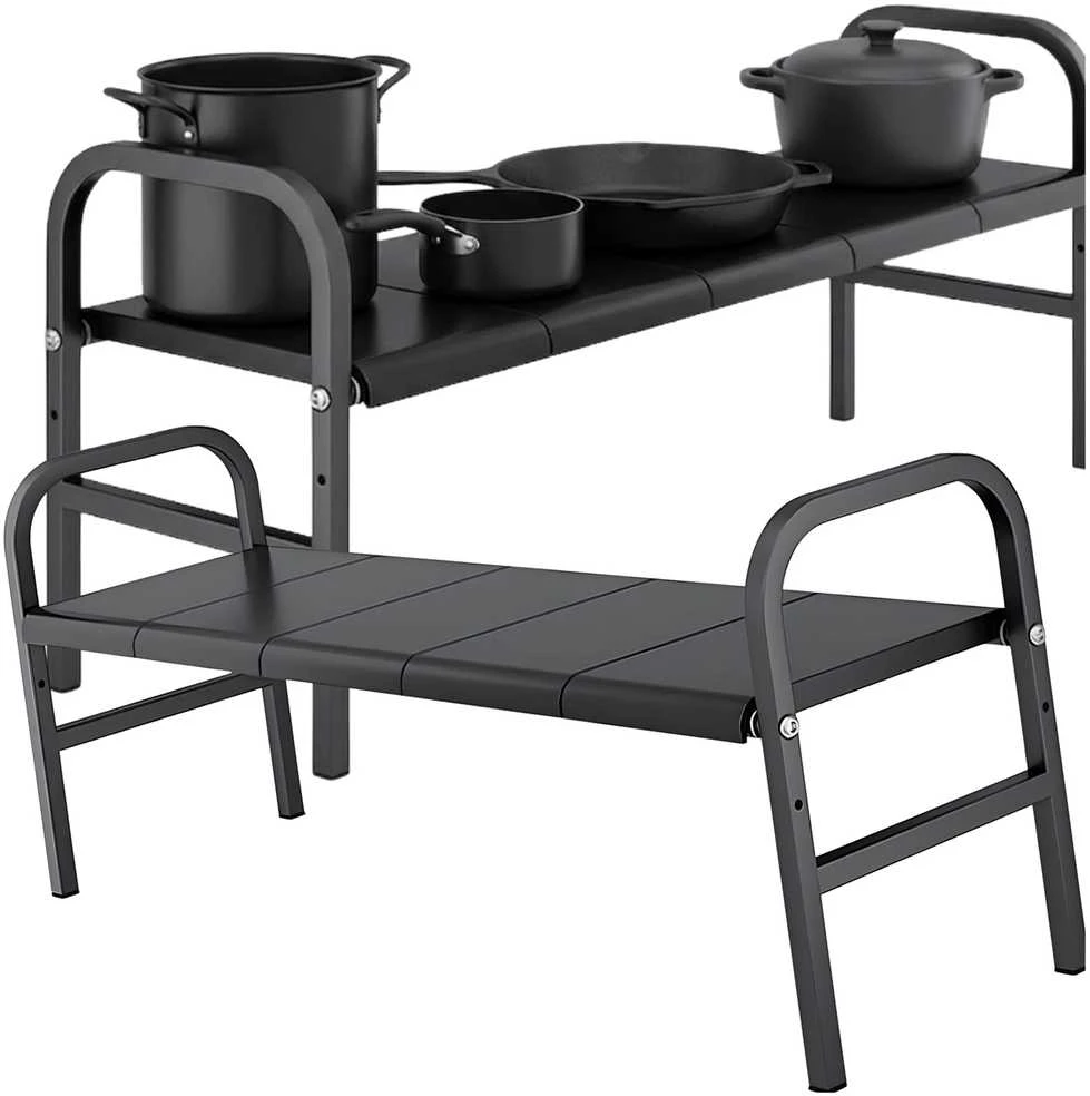Reguliuojama lentyna po kriaukle 85–88 cm, juoda