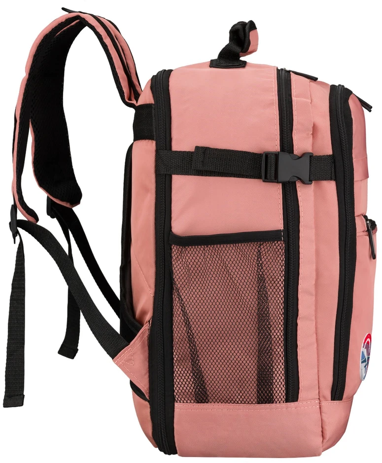 Rožinė poliesterio kuprinė Peterson H73