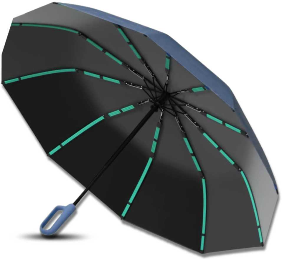 Skėtis, tamsiai mėlynas, automatinis, ANTI-UV