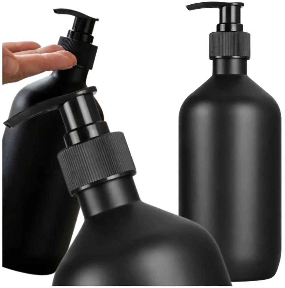 Skysto muilo dozatorius juodas matinis 300 ml