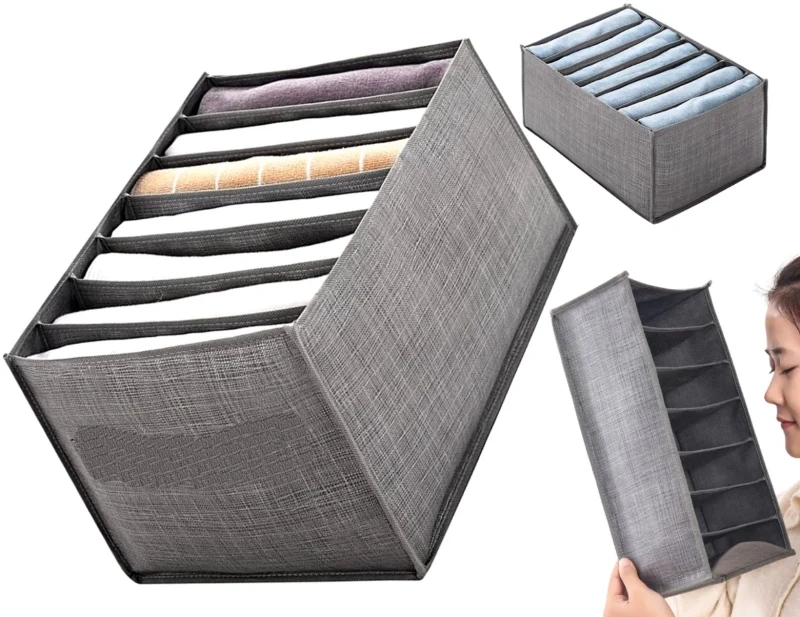 Spintos dėklai drabužiams, 4 vnt., 35x24x17 cm