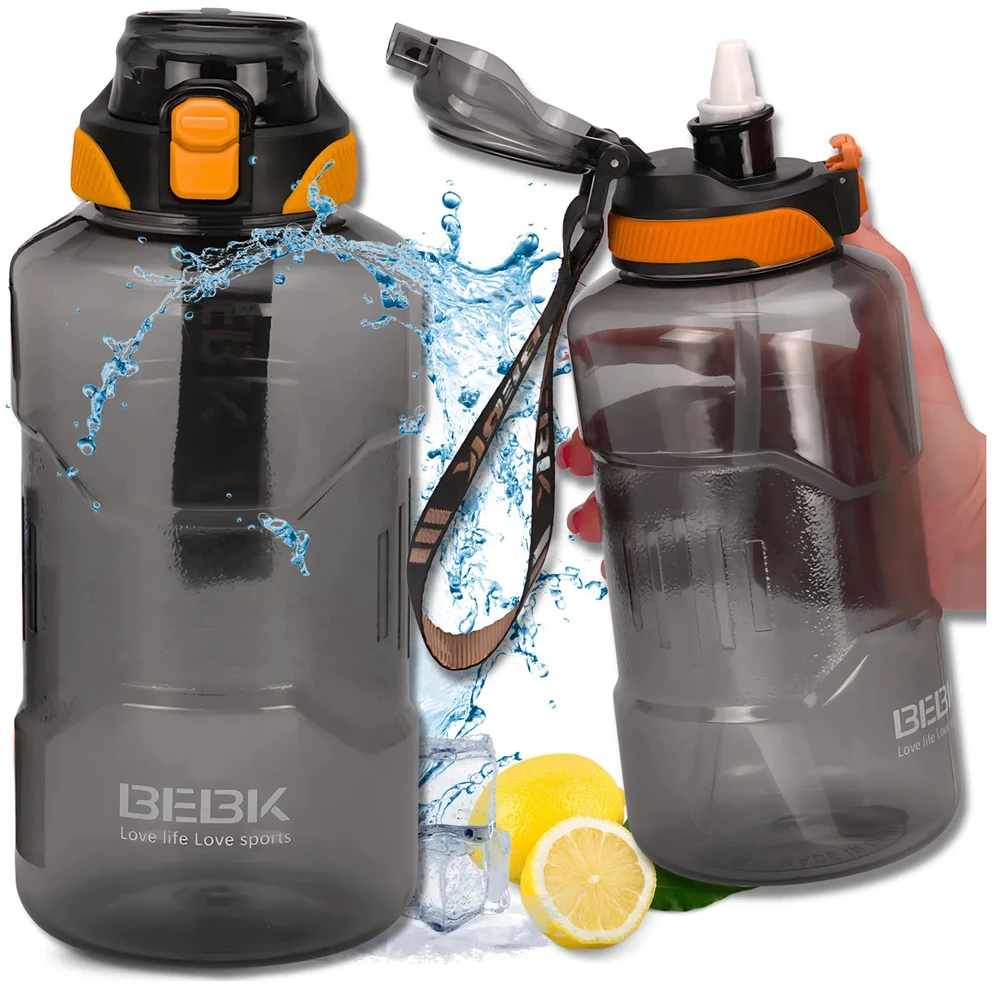 Sportinė gertuvė juoda Tritan 1500 ml TRESSARI G11