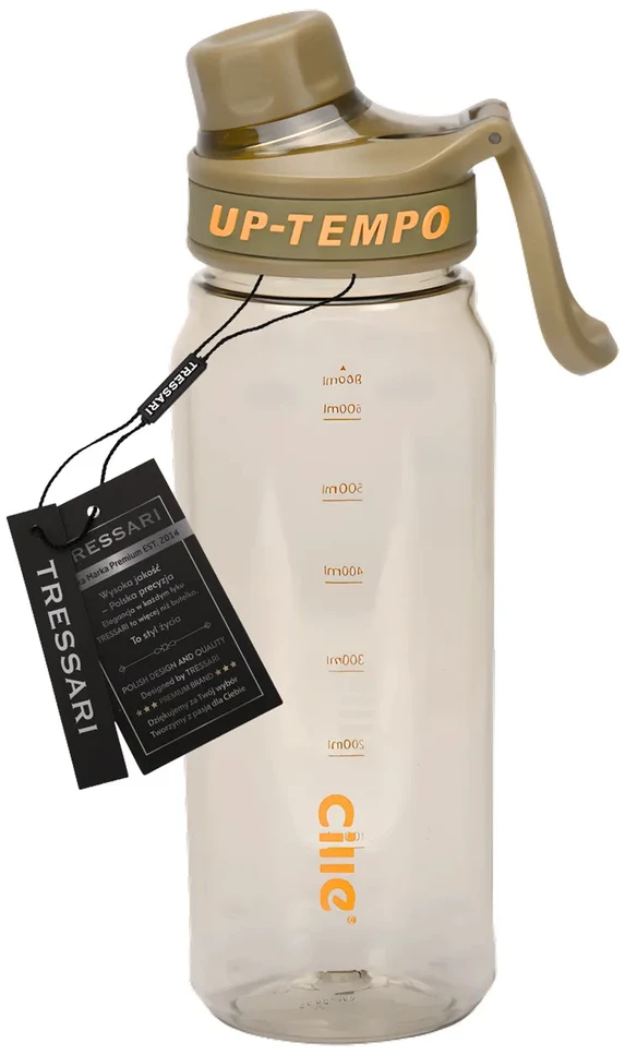 Sportinė gertuvė žalia Tritan 860 ml TRESSARI G10