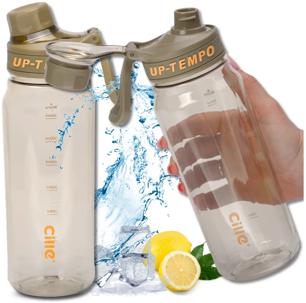 Sportinė gertuvė žalia Tritan 860 ml TRESSARI G10