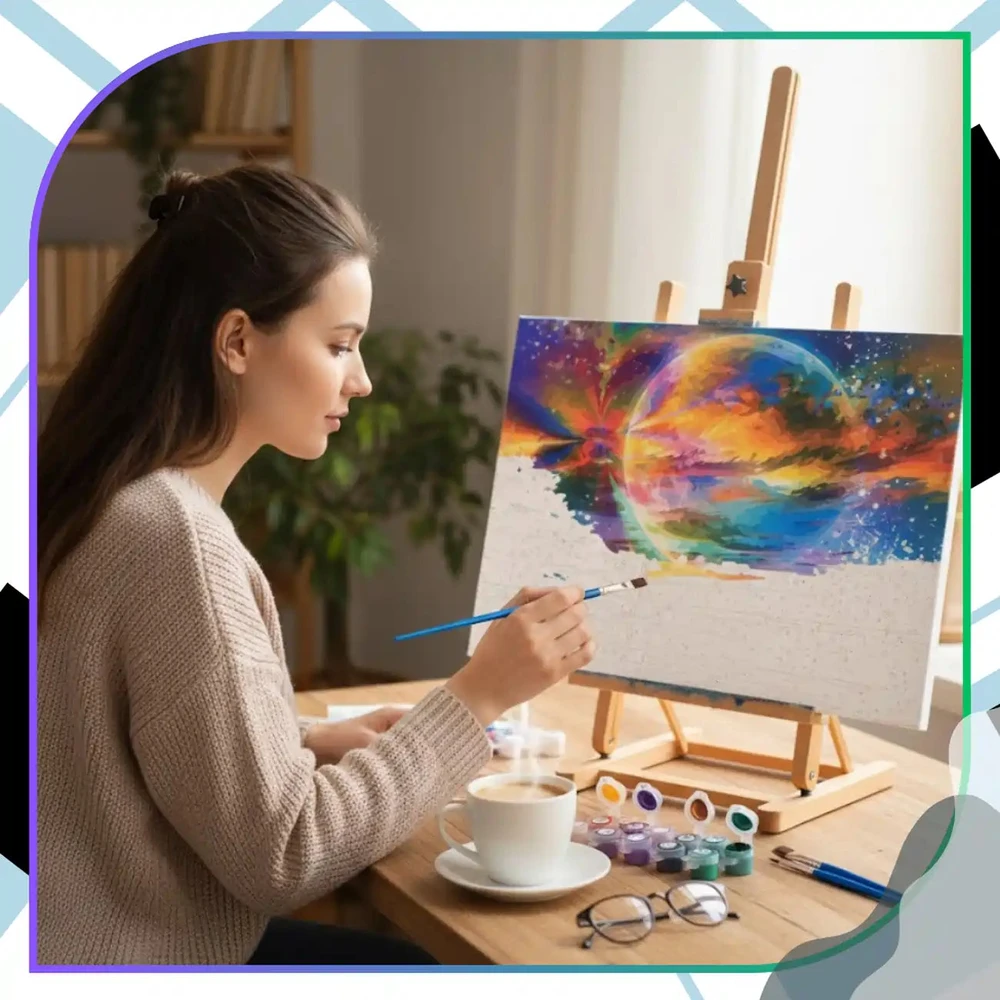 Tapyba pagal numerius su rėmu 40 x 50 cm TP29