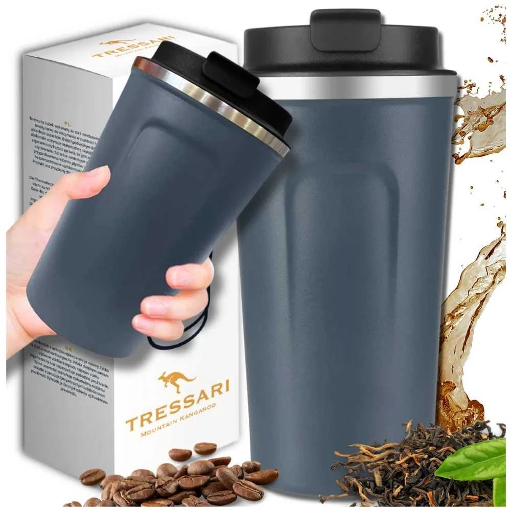 Termo puodelis kavai, 510 ml, sandarus