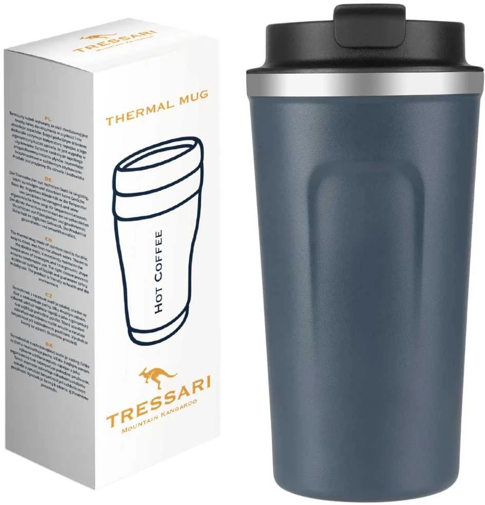 Termo puodelis kavai, 510 ml, sandarus