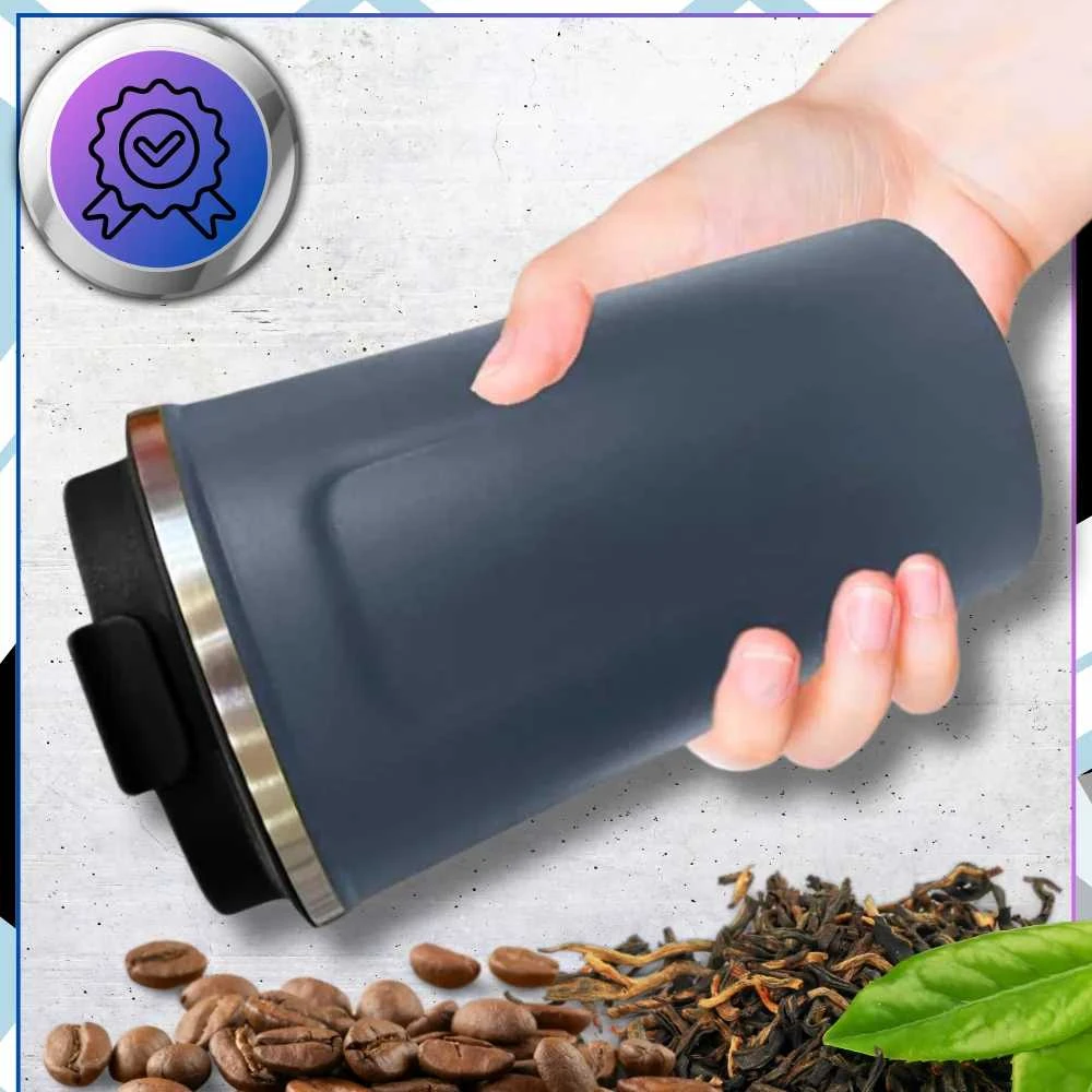 Termo puodelis kavai, 510 ml, sandarus