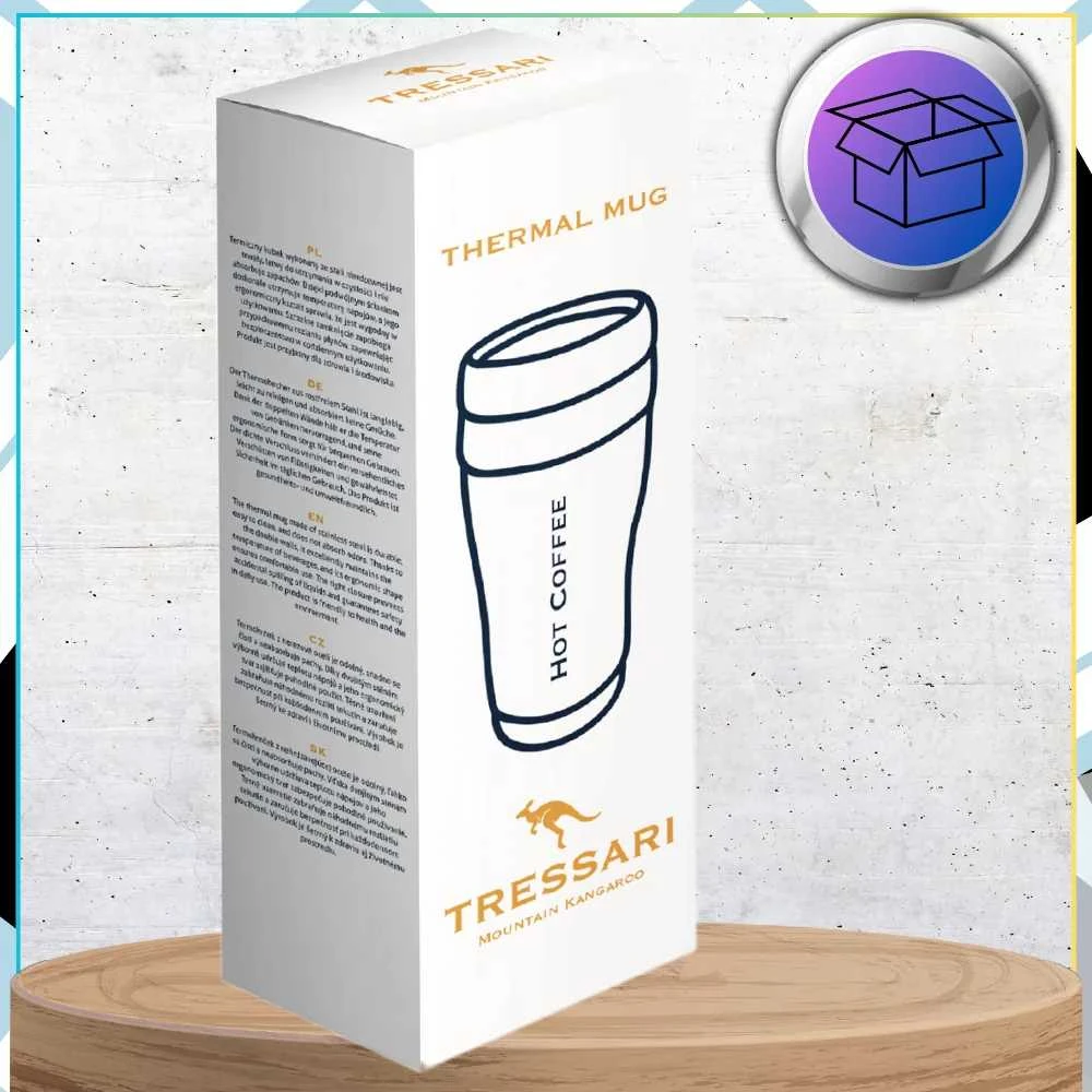 Termo puodelis kavai, 510 ml, sandarus