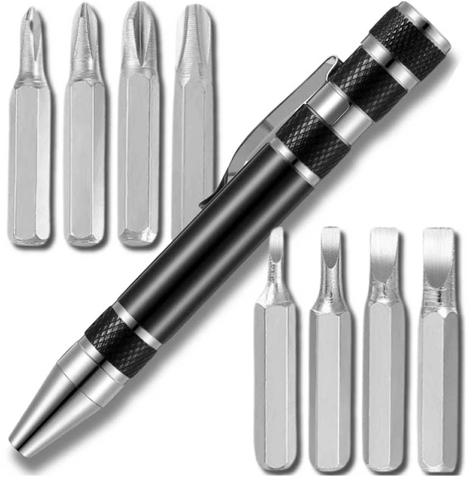 Tikslūs atsuktuvai, 9v1 rinkinys, TORX bitai