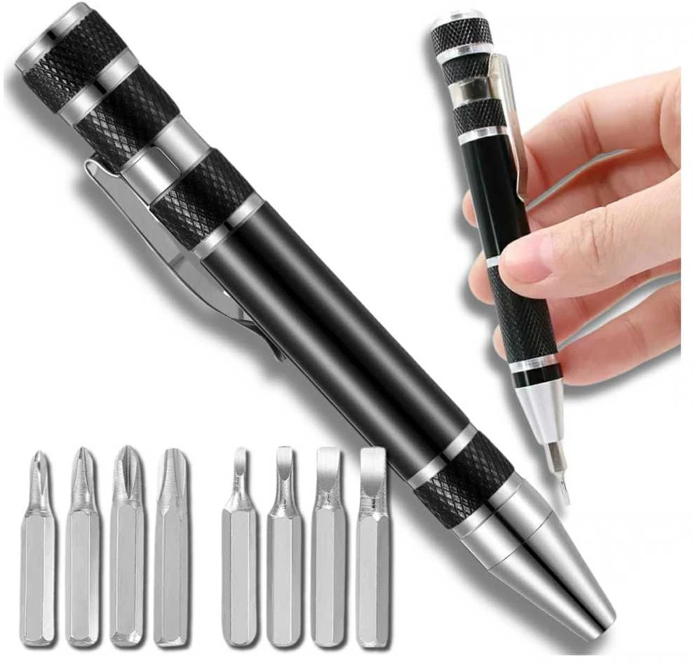 Tikslūs atsuktuvai, 9v1 rinkinys, TORX bitai