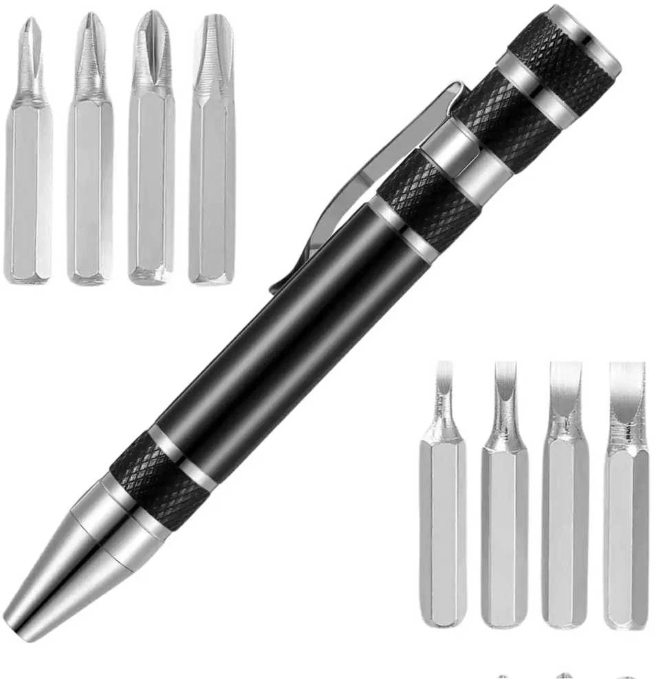 Tikslūs atsuktuvai, 9v1 rinkinys, TORX bitai