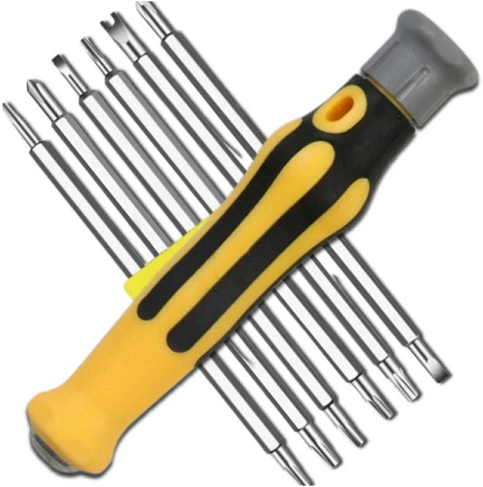 Tikslūs atsuktuvai elektronikai, 12v1, TORX bitai