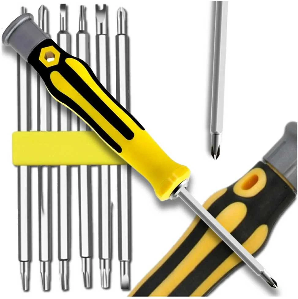 Tikslūs atsuktuvai elektronikai, 12v1, TORX bitai