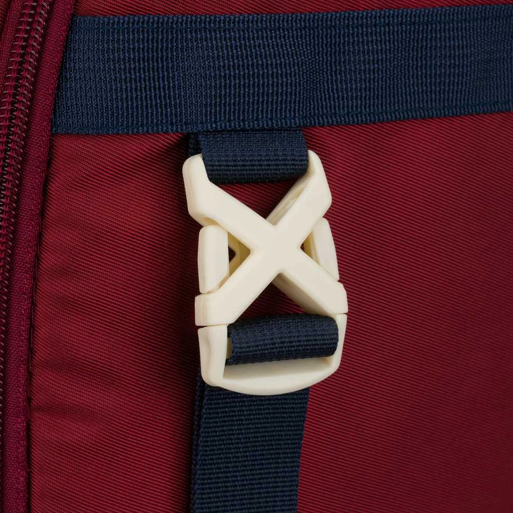 Vidutinė kuprinė unisex Peterson, bordo