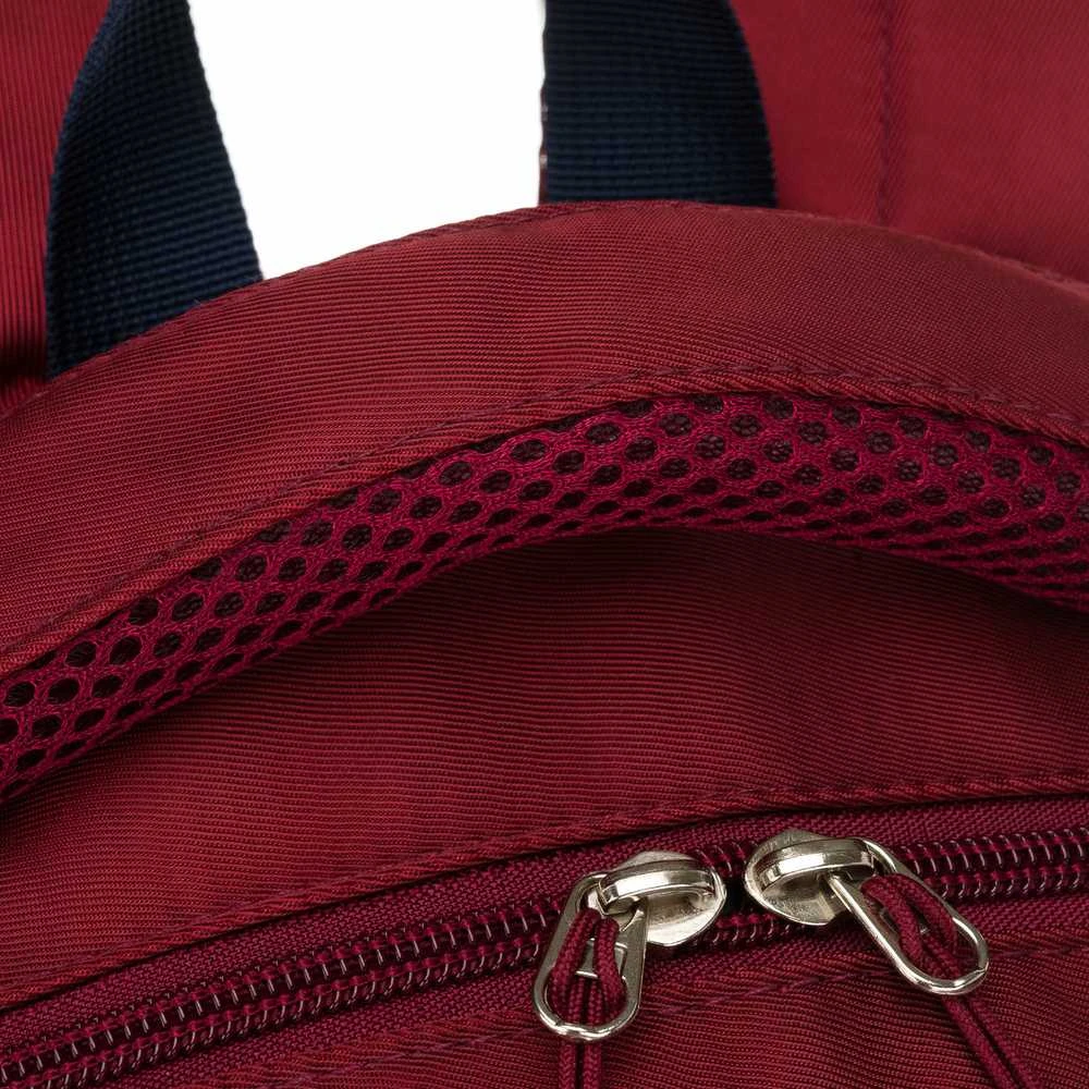 Vidutinė kuprinė unisex Peterson, bordo