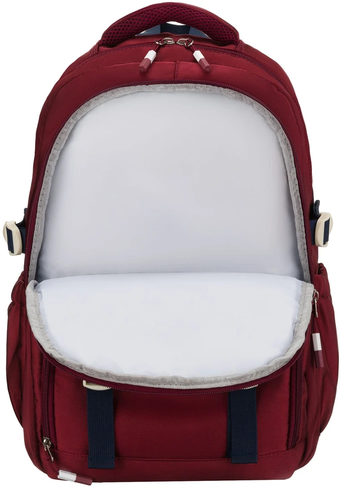 Vidutinė kuprinė unisex Peterson, bordo