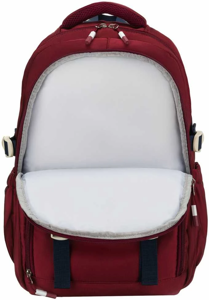 Vidutinė kuprinė unisex Peterson, bordo