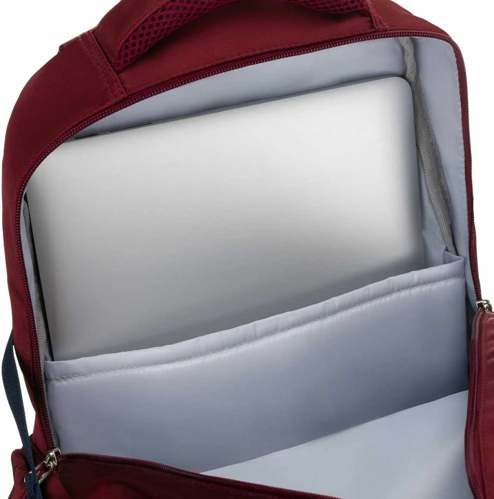 Vidutinė kuprinė unisex Peterson, bordo