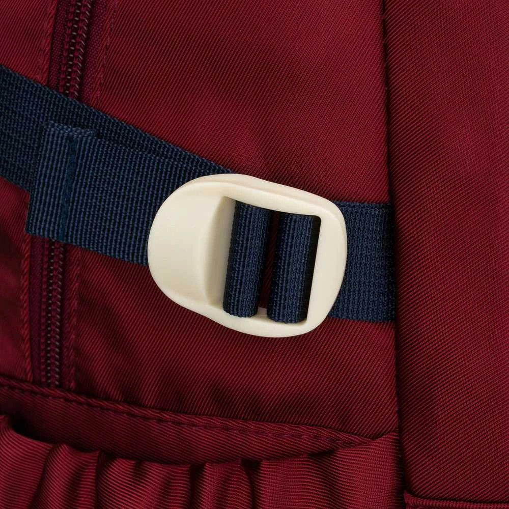 Vidutinė kuprinė unisex Peterson, bordo