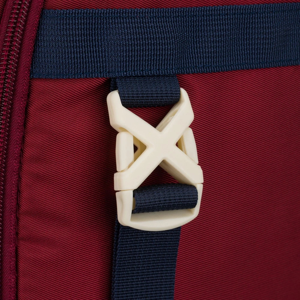 Vidutinė kuprinė unisex Peterson, bordo