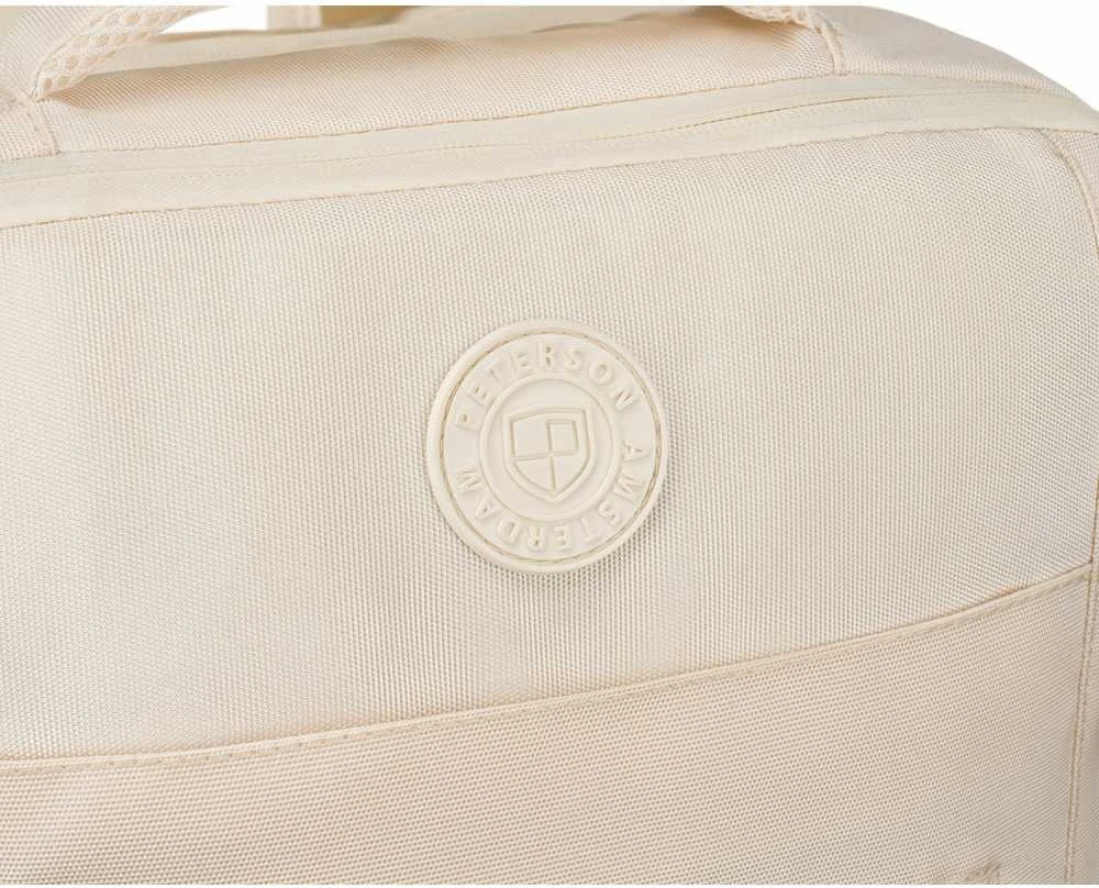 Vidutinė kuprinė unisex Peterson, dramblio kaulo