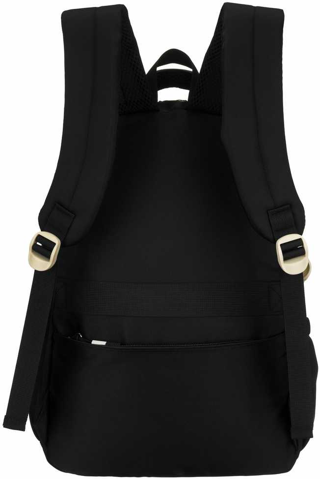 Vidutinė kuprinė unisex Peterson, juoda